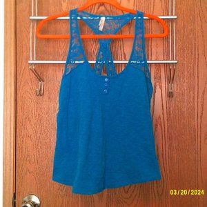 color story racer back tank top